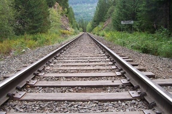 Empty Rail Line